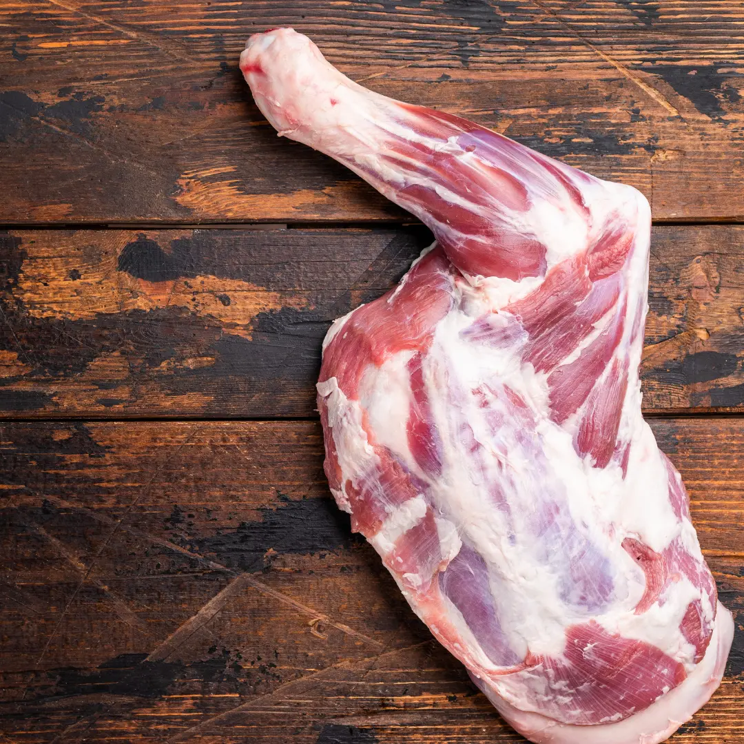 Raw mutton lamb